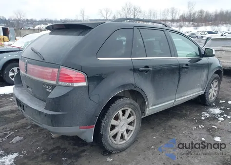 2007 Lincoln Mkx z USA, uszkodzony, nr VIN 2LMDU88C27BJ11127